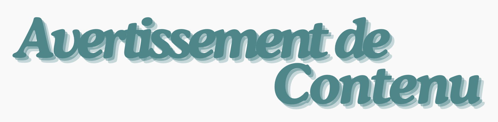 Avertissements de contenu littéraires